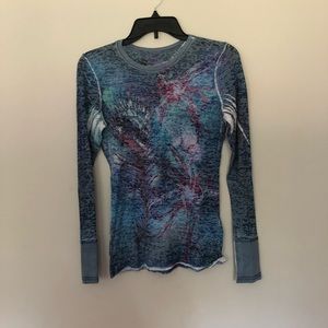 Colorful long sleeve shirt
